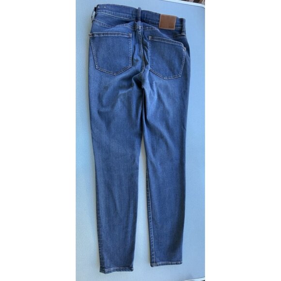 Madewell Jeans Women's Blue Denim Roadtripper Stretch Skinny Size 28 - Picture 4 of 11